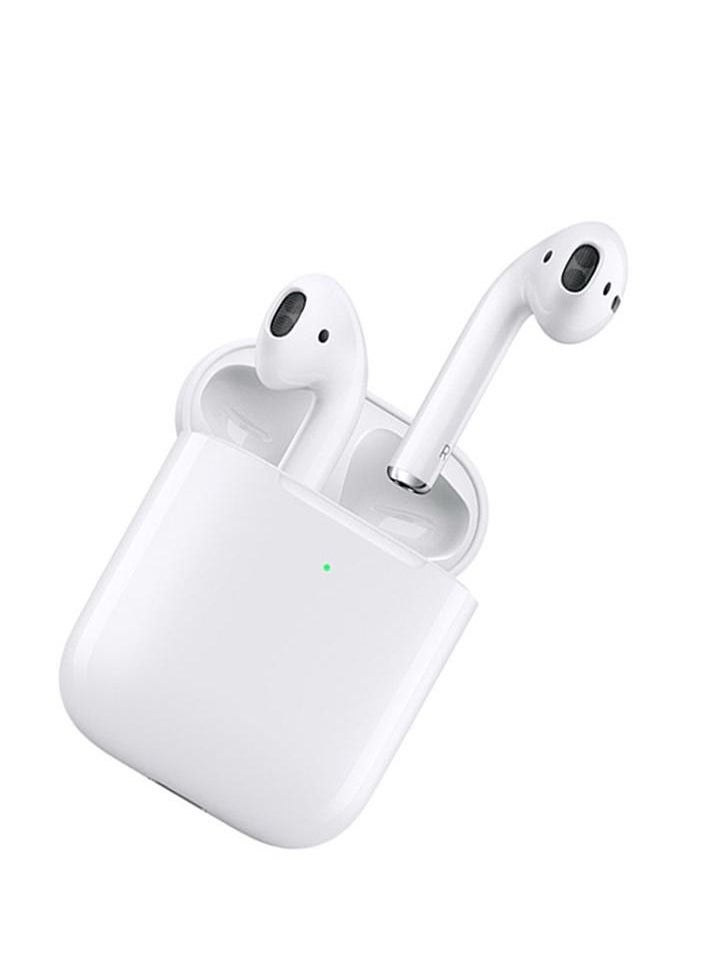 Generic - In-Ear Bluetooth Air Buds With Charging Case White - Image 1