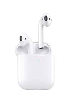 In-Ear Bluetooth Air Buds With Charging Case White