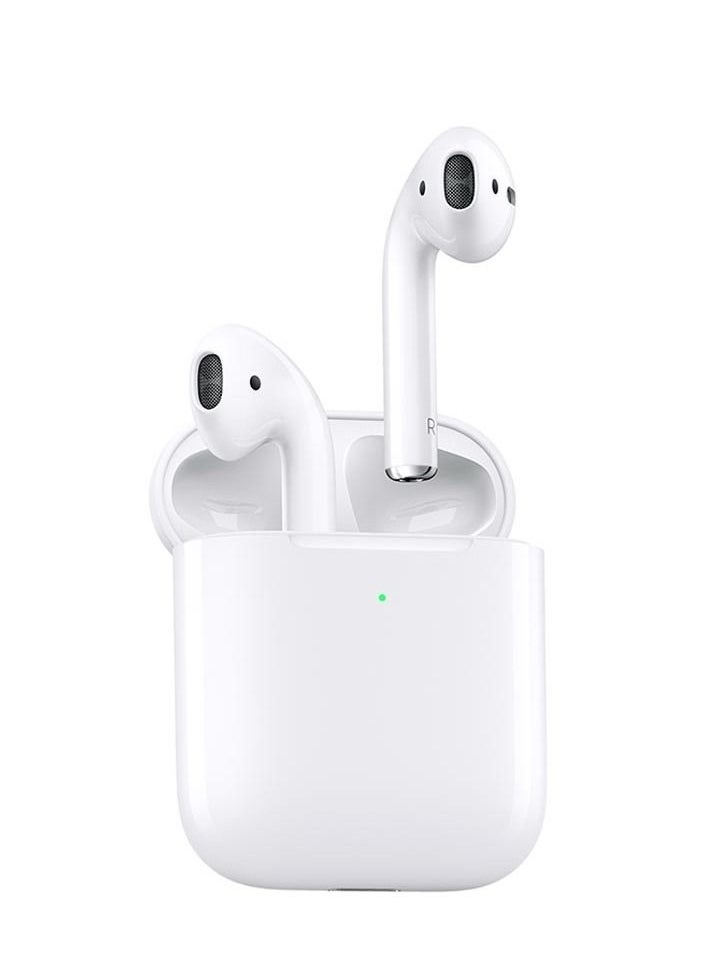 Generic - In-Ear Bluetooth Air Buds With Charging Case White - Image 1