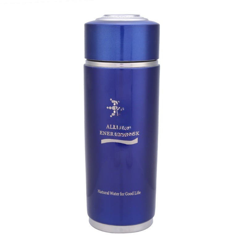 Alkaline Water Bottle: Blue Stainless Portable Water Ionizer - Boost Metabolism Enhance Immunity for Daily Health & Hydration - Image 5