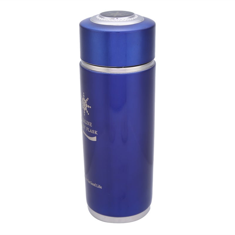 Alkaline Water Bottle: Blue Stainless Portable Water Ionizer - Boost Metabolism Enhance Immunity for Daily Health & Hydration - Image 2