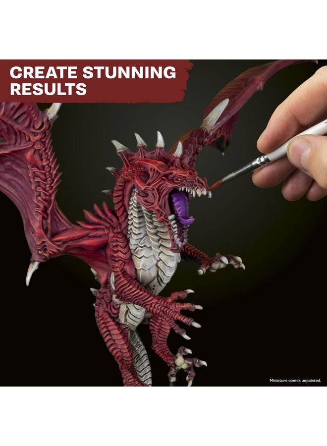 The Army Painter Warpaints Fanatic: Wargamers Paint Set, 102 x 18 ml Acrylic Paints: 86 Acrylic Colours, 6 Metallics, 4 Washes, 6 Effects and 1 FREE Basecoating brush and 1 FREE Dragon Miniature - Image 5
