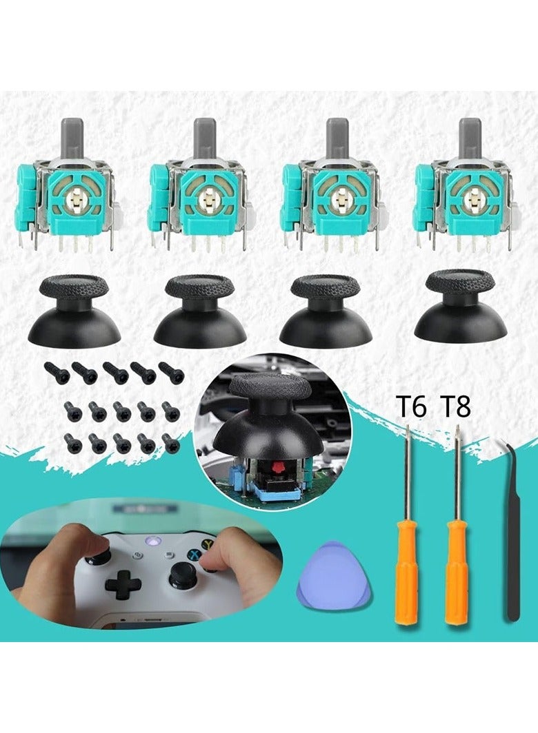 Joystick analog for Xbox One/Series S/X, 4 analog joystick, 4 Thumbstick,kit repair - Image 2