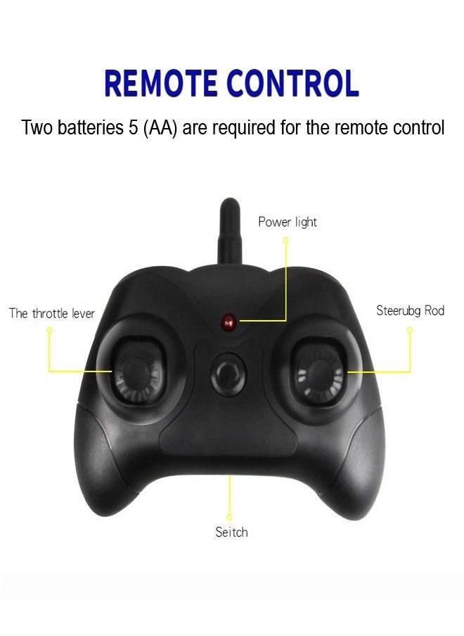 fashionhome - High Quality 2.4 GHz Remote Control Fighter Classic SU-35 Airplane Model Lightweight Fall-proof RC Aircraft Toy with Rechargeable Battery - Image 1