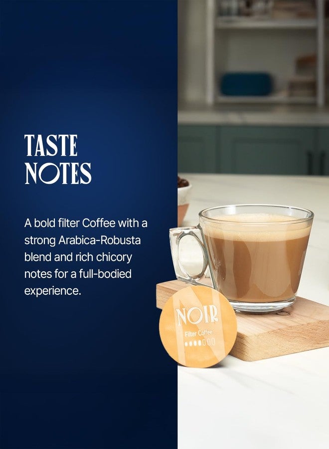 Noir's Filter Coffee Bundle of 30 Pods | Arabica-Robusta Blend with Rich Chicory Notes | Full-Bodied Flavor | Dolce Gusto Compatible Pods | Pack of 3 Boxes - Image 3