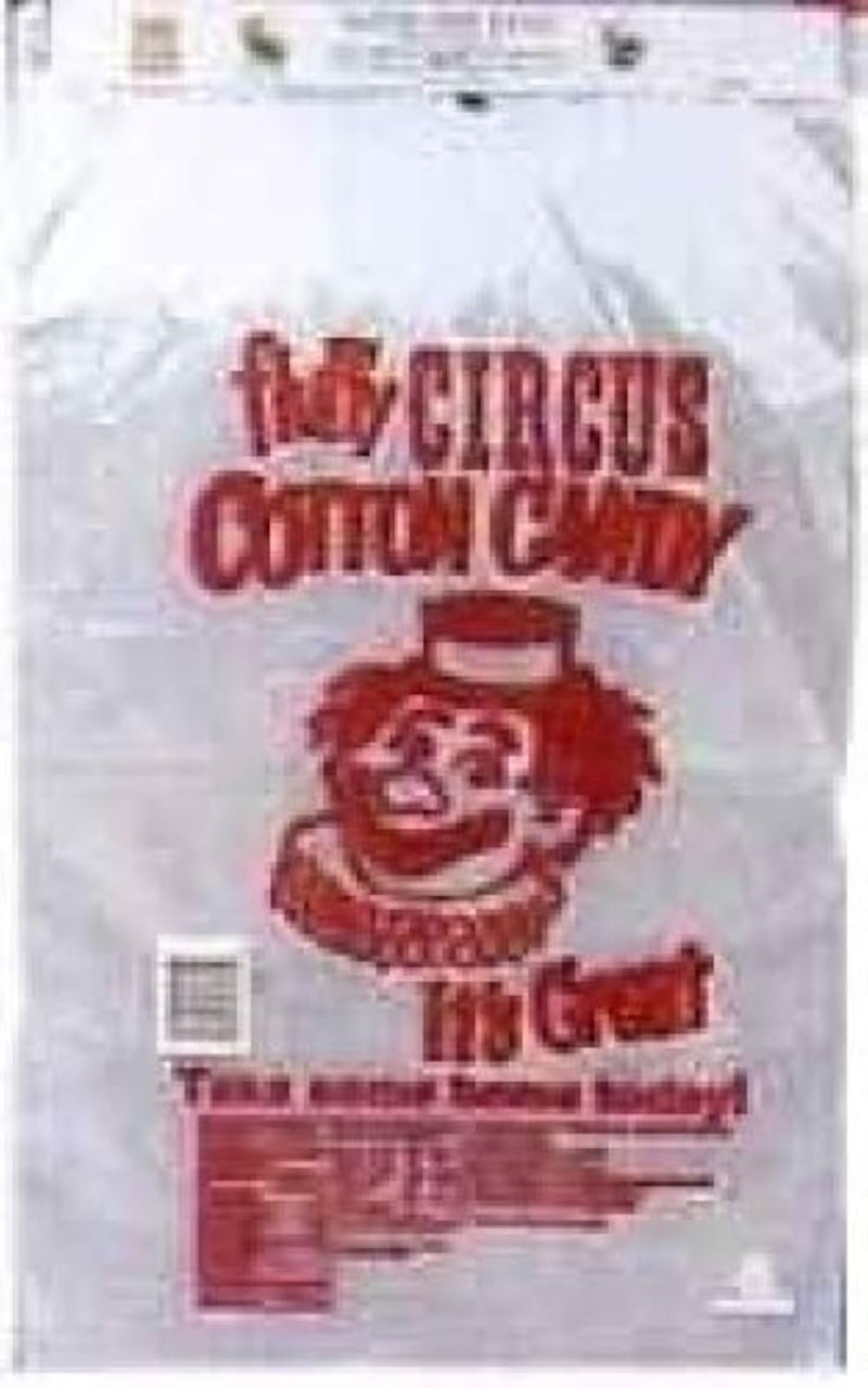 Gold Medal 100 Printed Quick Pack Cotton Candy Bags
