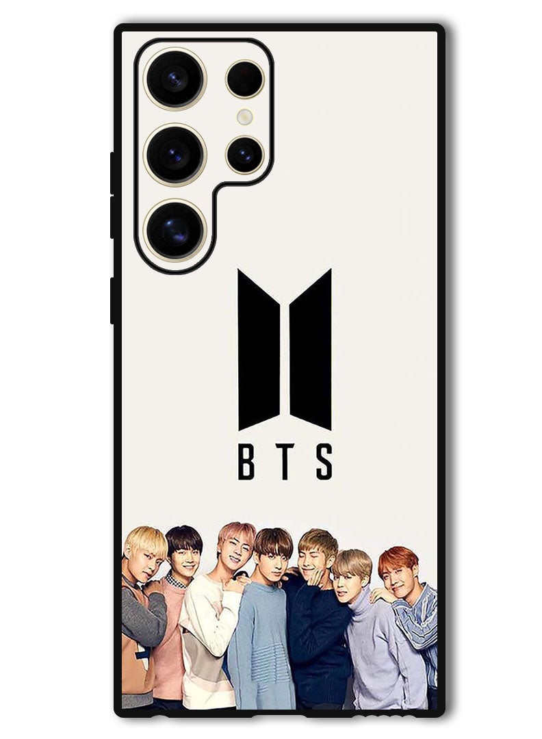 Theodor Protective Case Anti Scratch Shock Proof Bumper Cover For Samsung Galaxy S24 Ultra BTS Crew - Image 1