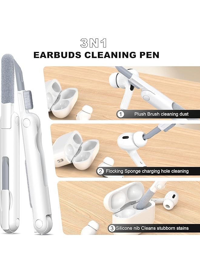 erorex - 4 Pairs Replacement Ear Tips Compatible With Airpods Pro 2Nd 1St Generation With Cleaning Kit Silicone Ear Tips With Noise Reduction Hole For Airpods Pro Charging Case XSML - Image 1