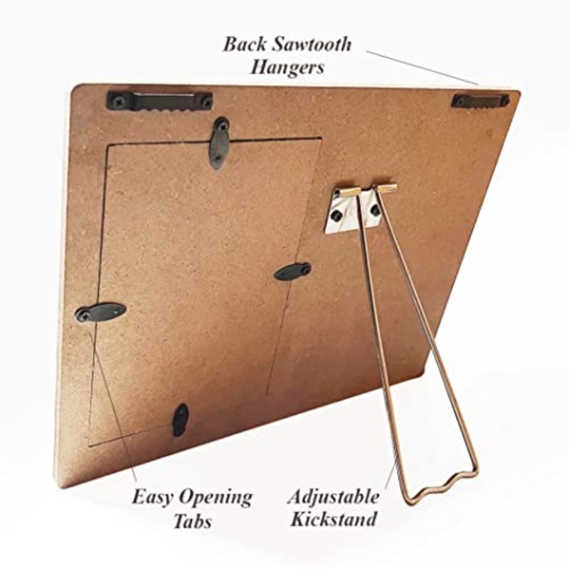 Coworker Leaving Gift Wooden Picture Frame, We Will Miss You Wood Photo Frame Gifts Idea for Neighbor Moving Colleague Going Away, Tabletop and Wall Mounting, 4x6 Photo - Image 5
