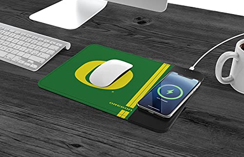 SOAR NCAA Wireless Charging Mouse Pad, Oregon Ducks - Image 2