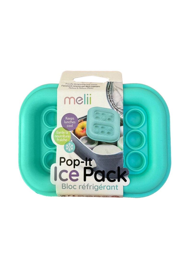 melii Pop It Ice Pack For Kids Dual Purpose Fidget Toy And Cooling Solution Reusable Slim Design Keeps Meals Fresh For Up To 4 Hours - Image 1