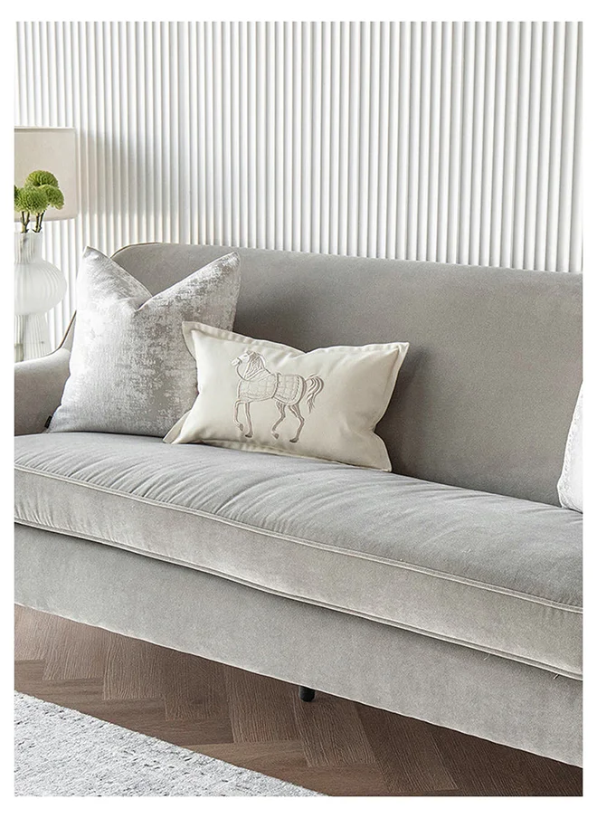 KNOT HOME Cushion Set (With Filler) Klaus Bundle Pillow Knot Home Cover Case with Fillers for Modern Sofa Contemporary Living Room Bedroom and Office Soft Filling Washable