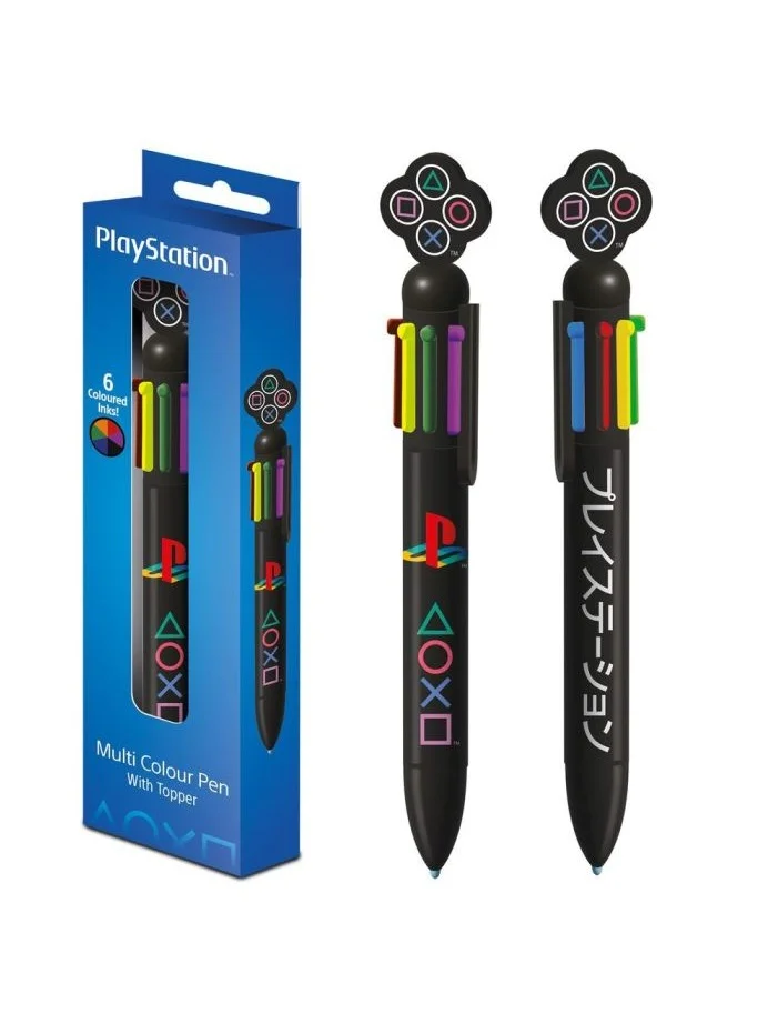 Pyramid Pyramid PLAYSTATION 6 IN 1 MULTI COLOUR PEN