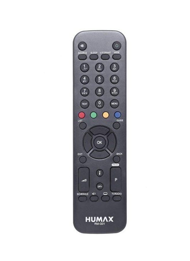 Humax Remote Control For Receiver Black 