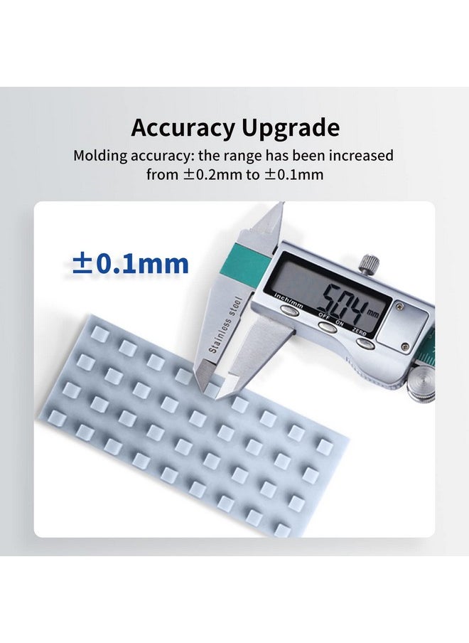 Anycubic - ANYCUBIC Upgraded Standard 3D Printer Resin, 405nm SLA Fast UV-Curing Resin, High Precision & Rapid Photopolymer for 8K Capable LCD/DLP/SLA 3D Printing (Grey, 1000g) - Image 1