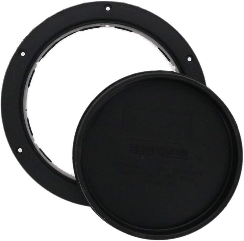 TCH Hardware 4" 6" 8" Black White Grey Round Deck Plate Inspection Hatch - Detachable Water Tight Lid Cover - Image 3