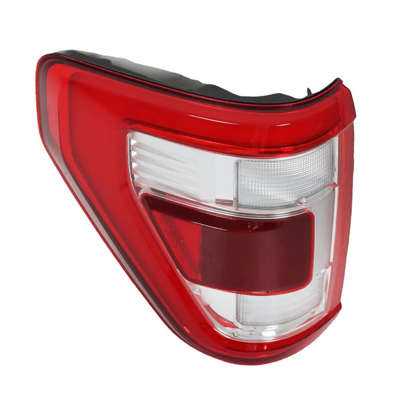 LABLT Tail Light Assembly Repalcement for 2021 2022 2023 F150 Driver Left Side Rear wBlind Spot White Frame Taillights ML3413B505CA