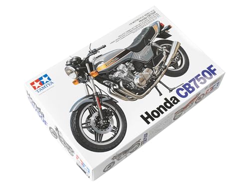 Tamiya Honda CB750F Motorcycle 112 Plastic Model Kit - Image 1