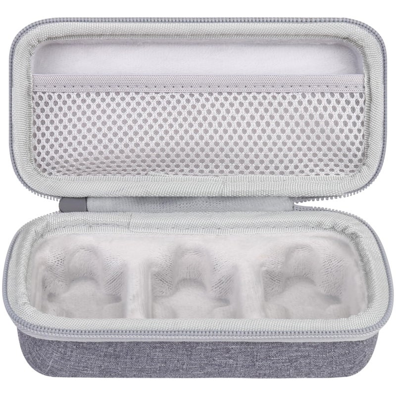 Aenllosi Hard Carrying Case Compatible with Rode Wireless ME Clip/Wireless GO II Dual Channel Compact Digital Wireless Microphone System (gray) - Image 2