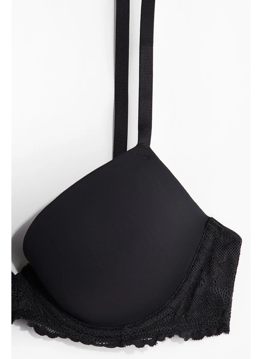 H&M Microfibre Push-Up Bra