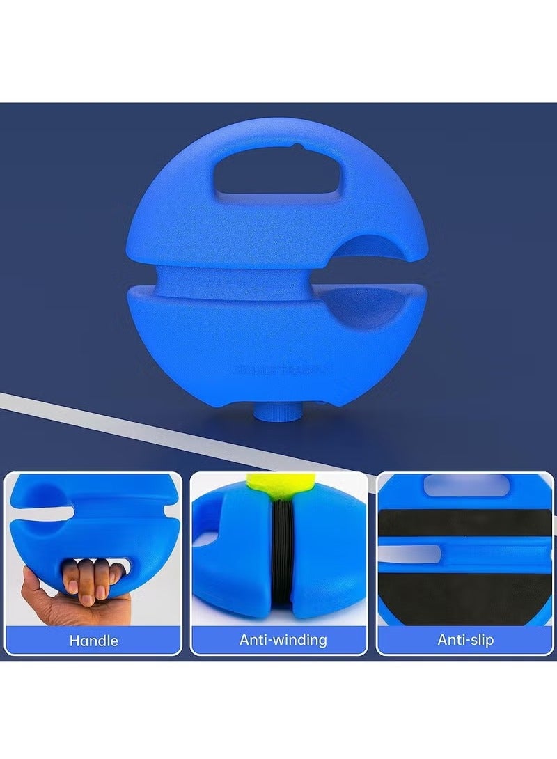 Cuken Tennis Trainer Rebound Ball With String Balls Solo Tennis Training Equipment for Self Pracitce Portable Tennis Training Tool Tennis Rebounder Kit Suitable for Beginners Sport Exercis  - Image 2