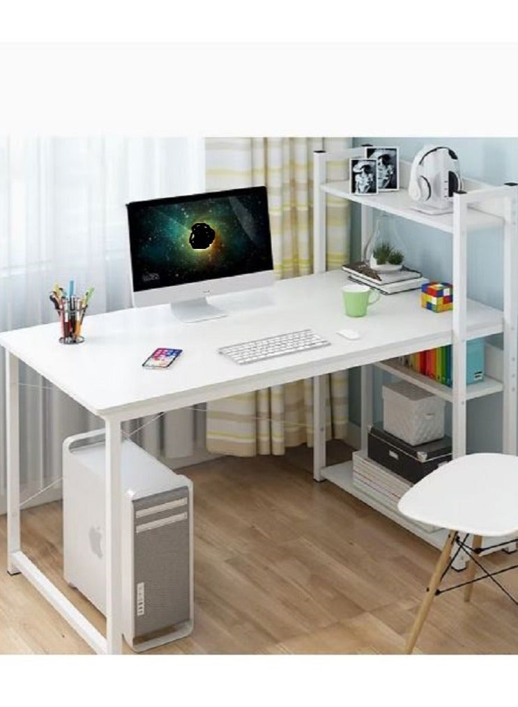 إيه جي دي مكتب منزلي مع رف للكتب للكومبيوتر والالعاب والكتابة والدراسة - Image 1