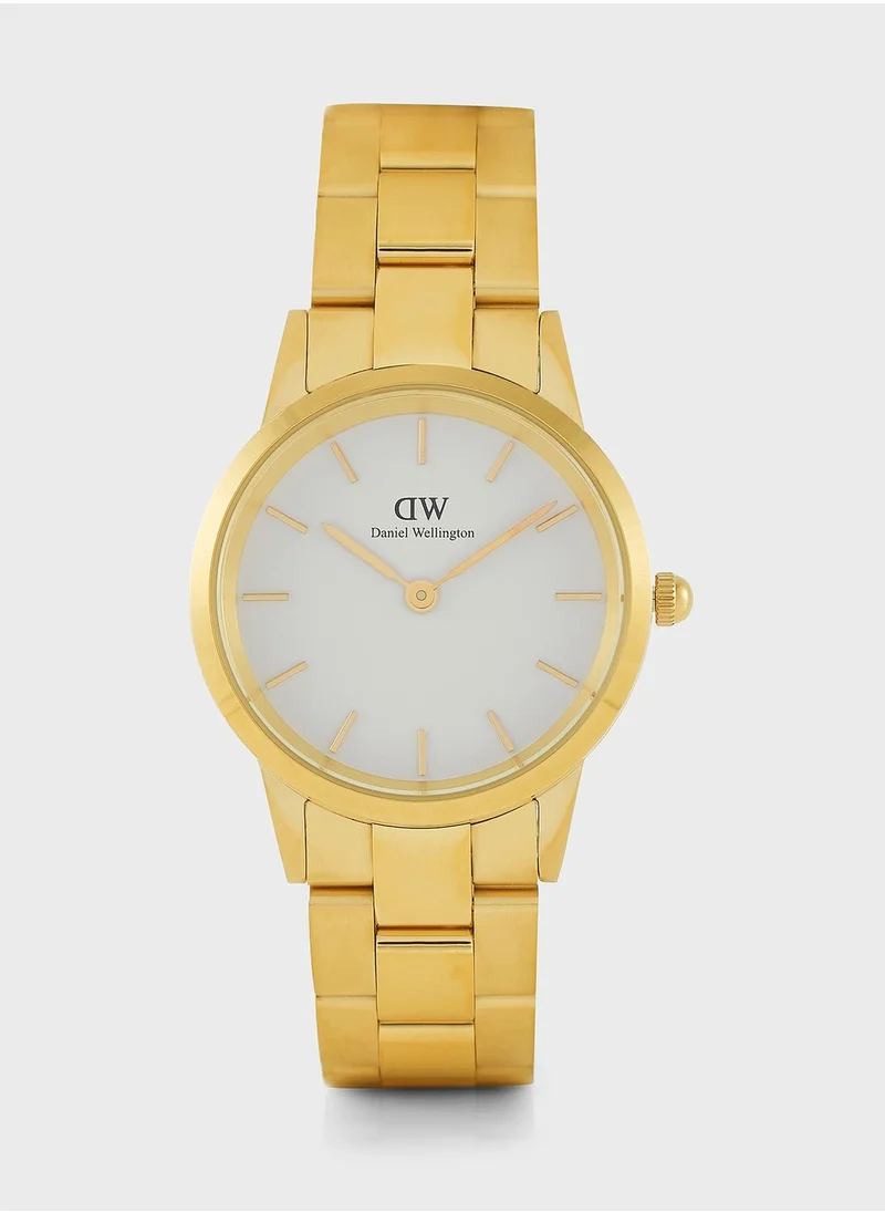 DANIEL WELLINGTON Iconic Steel Strap Analog Watch