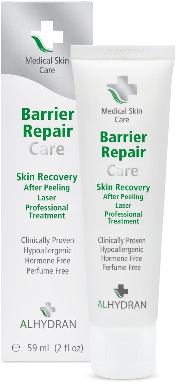 Barrier Repair Care with Pure Aloe Vera Gel PostTreatment Skin Recovery Strengthening Hypoallergenic Clinically Proven 59ml