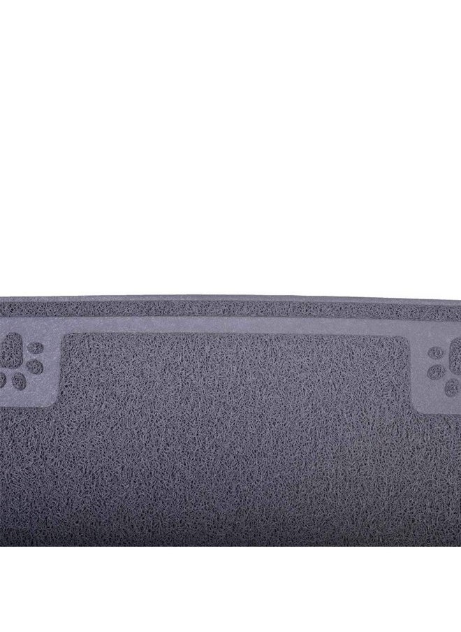 Darkyazi Pet Feeding Mat Large For Dogs And Cats,24"×16" Flexible And Easy To Clean Feeding Mat,Best For Non Slip Waterproof Feeding Mat. (Grey)  - Image 5