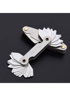 Together-life 5Pcs Stainless Steel Radius Gauge, Portable Concave Convex External Internal Arc Measuring Tool Radius Fillet Gauge Set R0.3-1.5/ R1-6.5/ R7-14.5/ R15-25/ R25-50  - Image 4