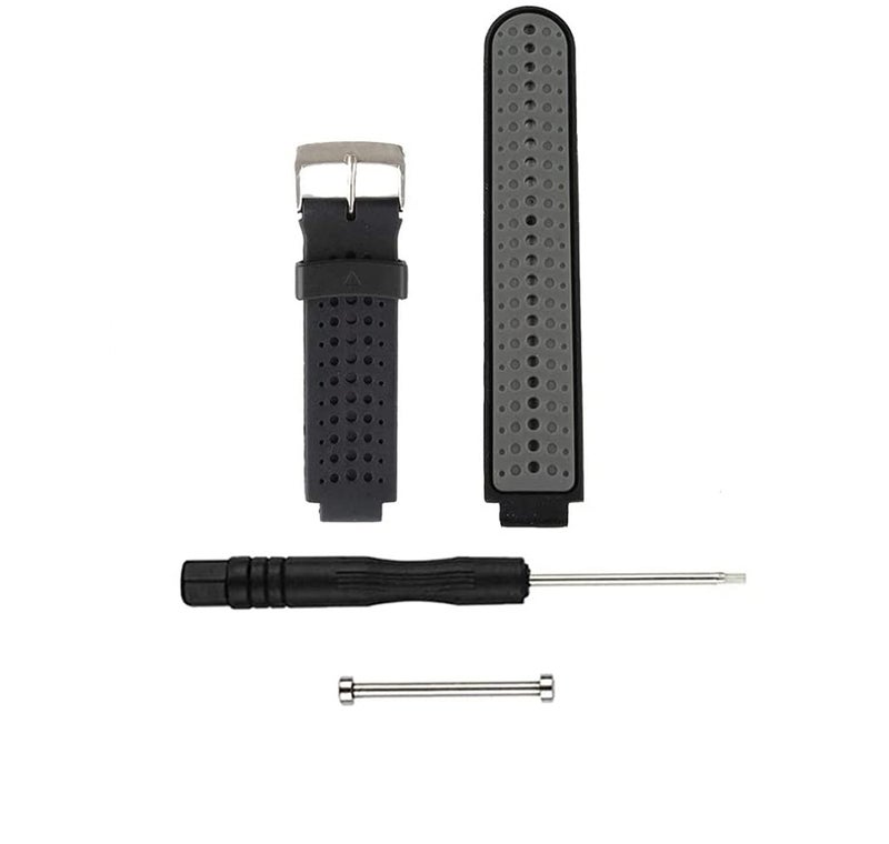 SYOSI 22mm Replacement Strap Compatible with Garmin Approach S20/S5/S6 – Quick Release Black Sport Band - Image 2