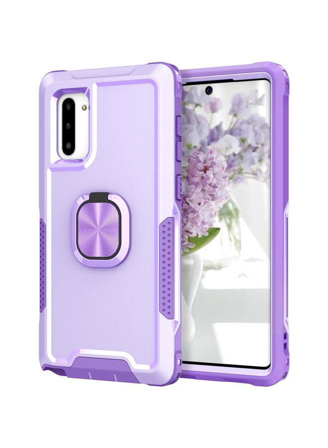 S-TOP Case For Samsung Galaxy Note10 3 in 1 PC + TPU Phone Case with Ring Holder - Image 1