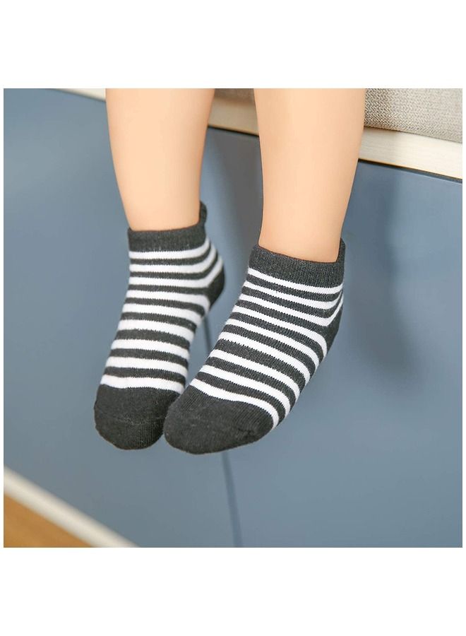 6 Pairs Baby Socks Of Soft Cotton Lovely Pattern Socks For Baby Boy Socks Multicolor  - Image 5