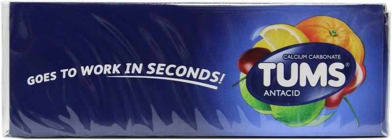 TUMS تومس إكسترا 750 نكهات فواكه متنوعة 12 لفة - Image 2