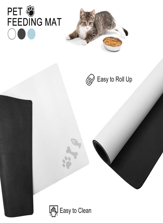 Zalaxt Absorbent Dog Food Mat, No Stains Quick Dry Dog Water Dispenser Mat, Pet Accessories Supplies,Easy Clean Dog Bowl Mat, Multiple Colors, Sizes & Purposes - Image 3