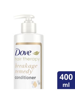 Dove Hair Therapy Conditioner For Damaged Hair Breakage Remedy Hair Conditioner With Nutrient-Lock Serum 13.5 Fl Oz  - Image 2