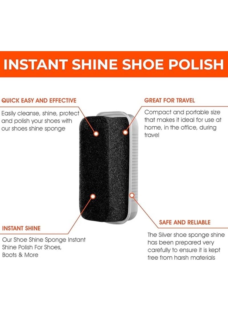 Silver Express Shoe Shine With High Density Foam Neutral - Image 4