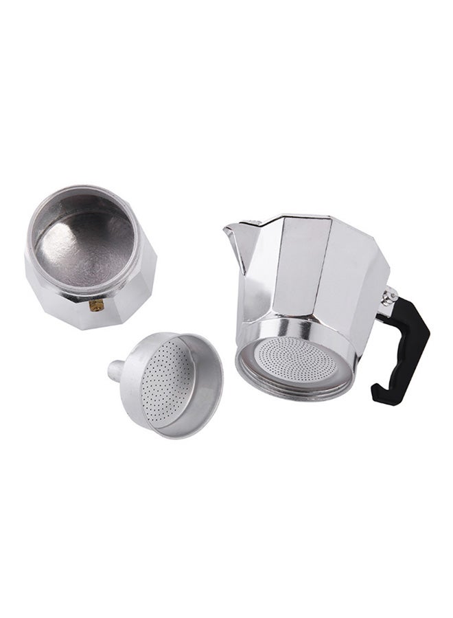 Cordless Espresso Percolator Maker Silver 300ml  - Image 3
