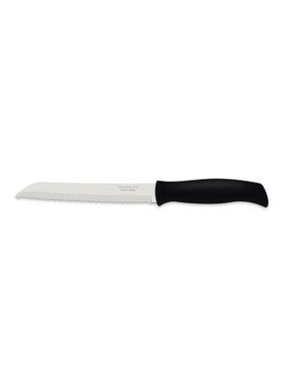 TRAMONTINA Bread Knife Athus – Premium Stainless Steel Blade for Perfect Slices, with Black Colour Handle, 8-Inch Size - Designed for High Performance and Durability, Ideal for Professional - pzsku/Z6D2F15A4FA620DE7E537Z/45/1750081972/bfee905c-585d-491a-a70b-2697de2415b6