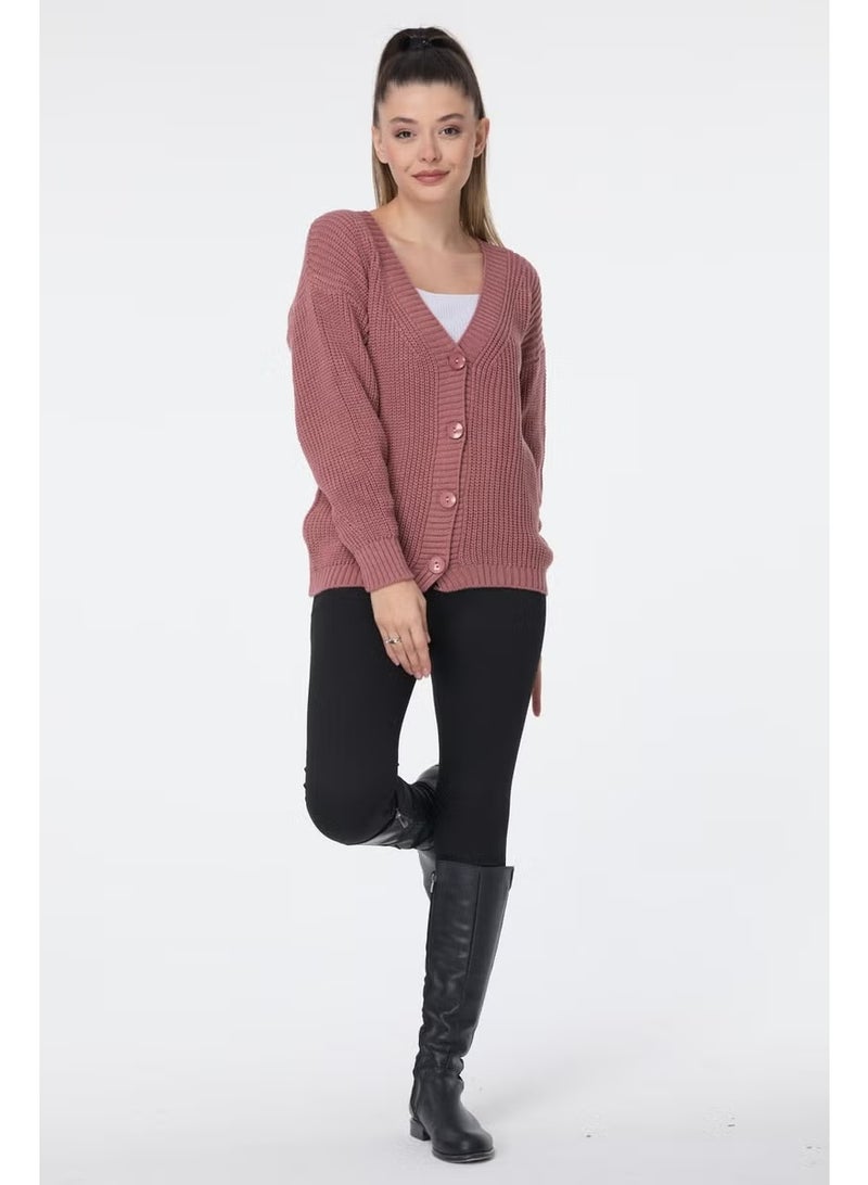 Tofisa 23705-GUL-KURUSU Knitwear Cardigan - Image 1