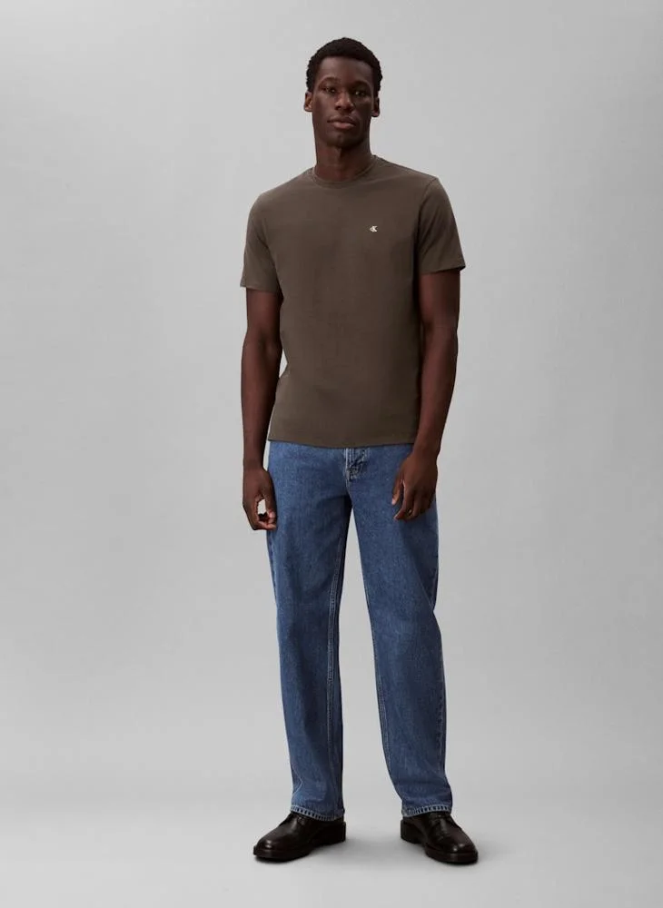 Calvin Klein Jeans Monogram Crew Neck T-Shirt