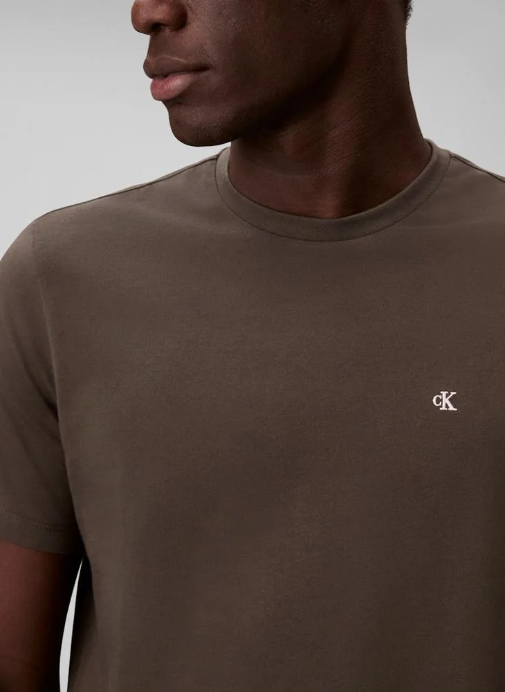 Calvin Klein Jeans Monogram Crew Neck T-Shirt