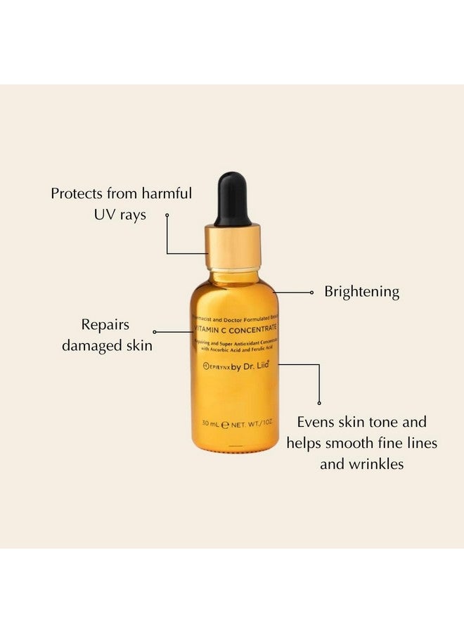 EPILYNX By Dr. Liia Vegan Antioxidant Rejuvenating Face Serum Vitamin C Repairs Damaged Skin Barrier Gluten Free For Sensitive Skin - Image 5