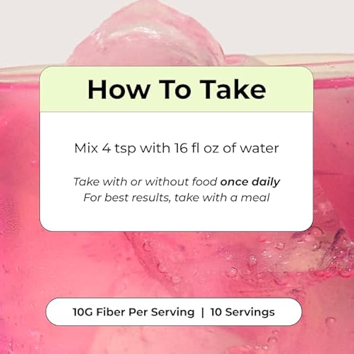 HUM Flatter Me Fiber Supplement for Women & Men, Prebiotics & Digestive Enzymes to Support Weight & Bloating, Digestive & Gut Health, Fiber Powder Drink Mix, Strawberry Lemon - 10 Servings - Image 4
