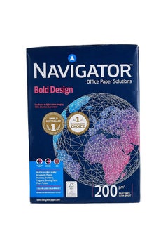 Navigator Navigator 989477 A4 200 Gsm 150 Sheets Ultra White Office Papers  - Image 1