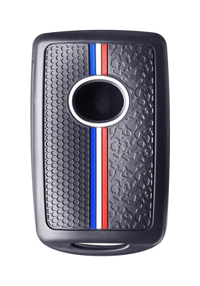 7Cylinder Silicone 3 Button Key Fob Cover for Mazda - 2 Pcs Cushiony Anti Dust Fob Cover (Black) - Image 3