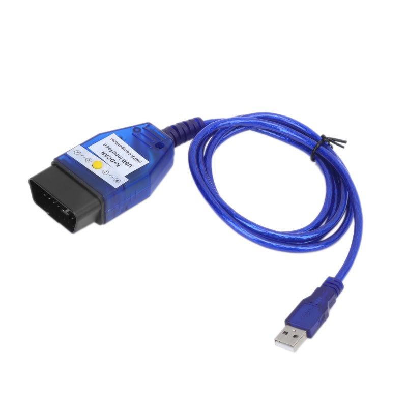 Banana Diagnostic Cable Replacement for 1 Series E81 E82 E83 E87 E88 2004-2011 - Supports Multiple Protocol Operations for Car Diagnosis - USB Cable for Vehicle Error Reading and Deleting - Image 2