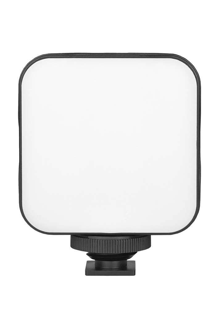 RGB RGB AY-49J Mini LED Video Light with Rechargeable Battery – Full Color Dimmable Photography Lighting, 800 Lumens, CRI 95+, 2500K-9000K Adjustable Color Temperature, Magnetic Back, LCD Display, 3 Cold Shoe Mounts, 1/4” Tripod Thread – Ideal for DSLR, Vlogging, YouTube, Studio  - Image 1