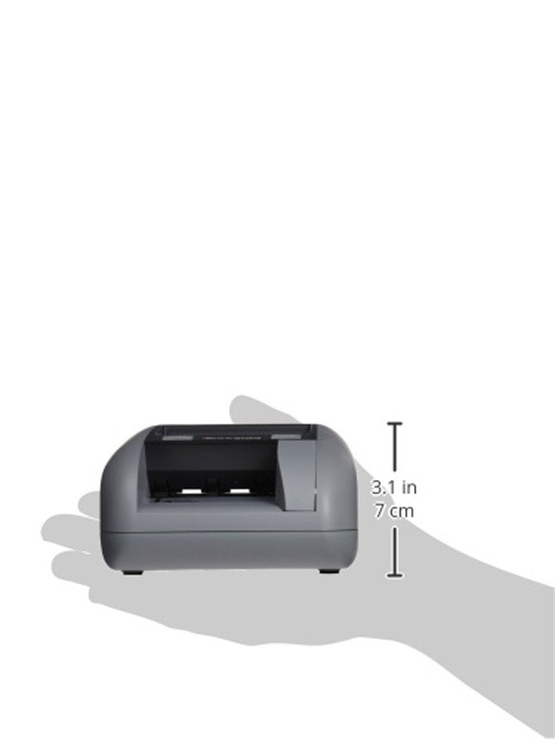 Cassida Quattro Fast Automatic Currency Counterfeit Detector with Advanced Sensors (UV,MG,IR,MT,Thickness,Size) - All-Orientation Feeding - Rechargeable Battery - 3.5" Value (Pass/Fail + UV/MG) - Image 3