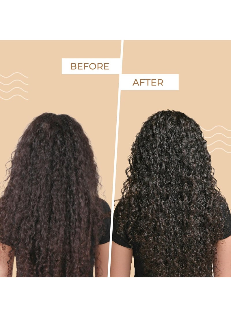 Ashba Botanics Hydrating Shampoo Straight,Wavy,Curly & Coily Hair|Curly Hair Shampoo Men & Women|Monoi Oil,Macadamia Oil,Green Tea Extract & Rice Protein|Hydrates,Balances Oil (Pack Of 1,237Ml)  - Image 4